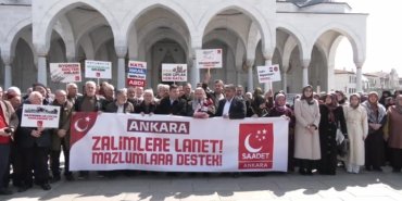 Saadet Partisi’nden ABD ve İsrail’e protesto: “Bu katliam durana, abluka tamamen kalkana dek durmayacağız, susmayacağız”