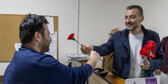 Manavgat Belediye Başkan Vekili Çiçek’ten sağlık çalışanlarına ziyaret