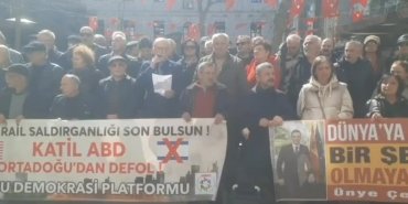 Ordu Demokrasi Platformu’ndan İran’a saldırılara tepki: Halkların nasıl yaşayacağına Washington’dan, Tel Aviv’den karar verilemez