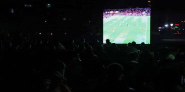 Çankaya’nın parklarında milli maç heyecanı yaşandı