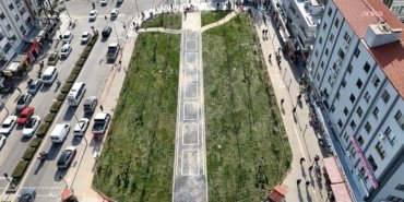 Menteşe Belediyesi’nden iş hanı alanında çevre düzenlemesi