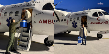 MSB: “Hava Kuvvetleri ambulans uçağıyla kalp grefti Kastamonu’dan Ankara’ya ulaştırıldı”