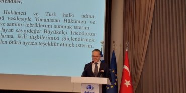 Dışişleri Bakan Yardımcısı Bozay: Zorlu zamanlardan geçmekte olan iki komşu ülke olarak görevimiz, Atatürk ve Venizelos’un mirasını korumak