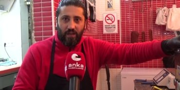 Sinoplu kasap: “Fiyatı uygun olduğu için insanlar balığa yöneliyor. 150-200 liralık düşük bütçeli kıyma veya et alanlar var”