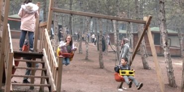 Çubuk-1 Barajı ile Hacıkadın Kent Ormanı, bayram boyunca ziyaretçilerini ağırladı