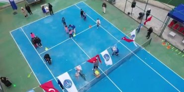 Şişli Belediyesi, Topağacı Spor Merkezi tenis kortunu hizmete sundu