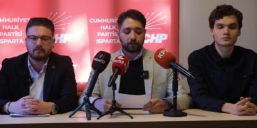 CHP Gençlik Kolları Genel Başkan Yardımcısı Şahinoğlu Isparta’da gençlerle buluştu