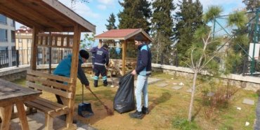 Ortahisar Belediyesi’nden park ve bahçelerde bahar hazırlığı