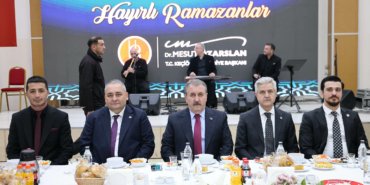 Keçiören Belediye Başkanı Özarslan, BBP İlçe Başkanlığı’nın iftar programına katıldı