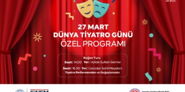 Üsküdar’da Dünya Tiyatro Günü’ne özel söyleşi