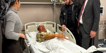 Manavgat Belediye Başkan Vekili Çiçek’ten, yaralanan personele ziyaret