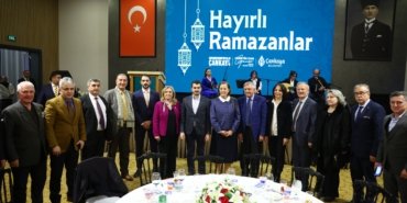 Çankaya Belediye Başkanı Güner, Rumeli ve Balkan derneklerini iftarda konuk etti