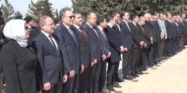 Malatya’da 18 Mart Çanakkale Zaferi ve Şehitleri Anma Günü nedeniyle tören düzenlendi