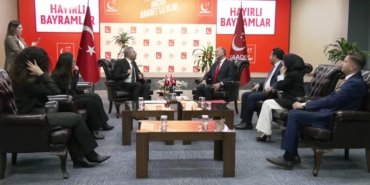 Siyasi partiler arası bayramlaşma… DSP, HÜDA PAR ve CHP heyeti, Saadet Parti heyetiyle bayramlaştı