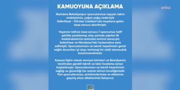 İzmir’de sporcuları taşıyan otobüs devrildi: 7 yaralı