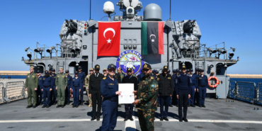 TCG Yıldırım’dan Libya Deniz Kuvvetleri personeline eğitim