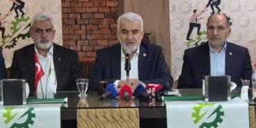 HÜDA PAR Genel Başkanı Yapıcıoğlu: “Orta Doğu’daki saldırganlık Filistin ile sınırlı kalmayacak”