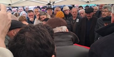 Eski CHP Artvin İl Başkanı Ahmet Biber’in cenazesi toprağa verildi